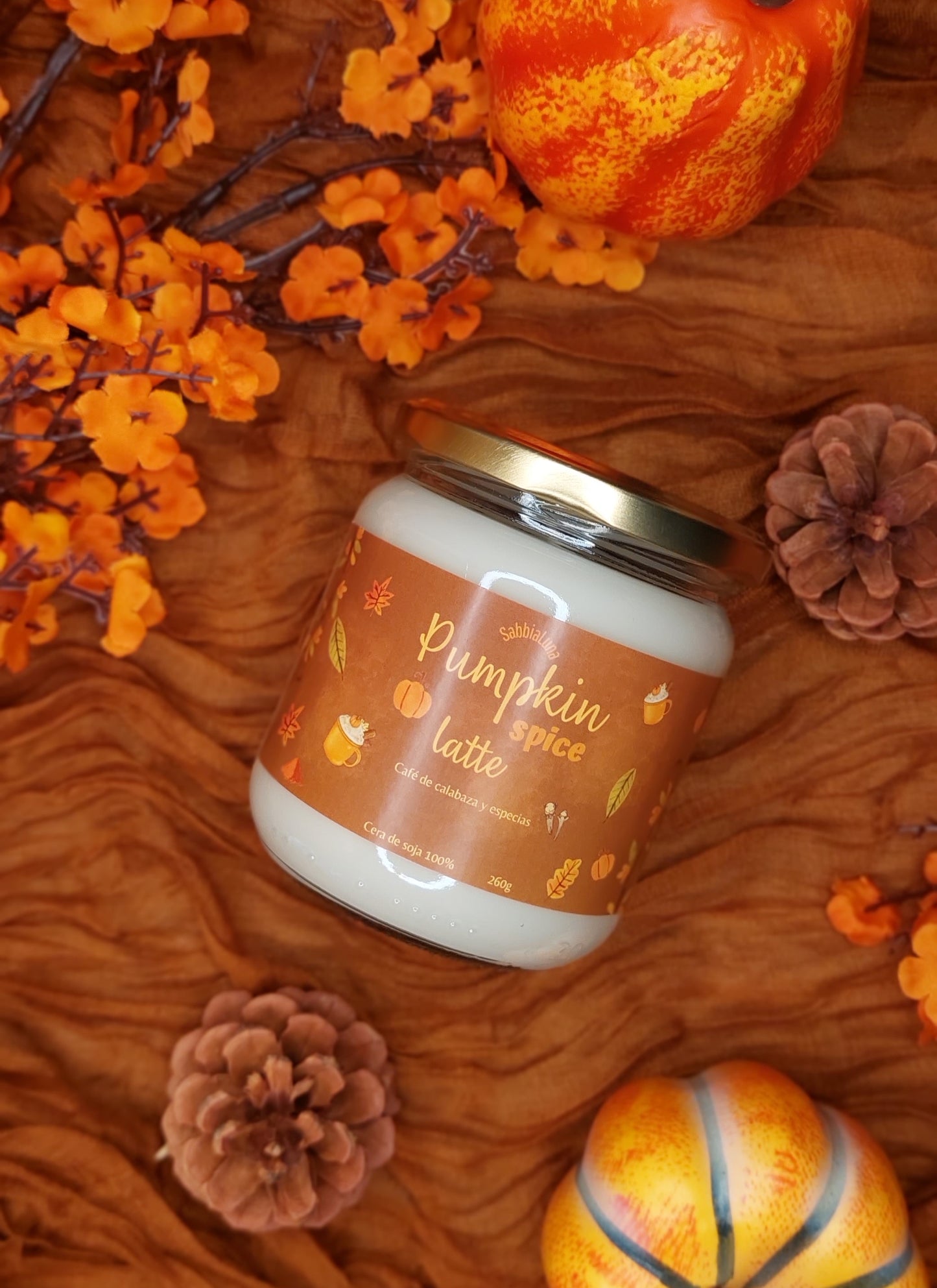 Vela Pumpkin Spice Latte